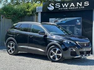 Peugeot 3008 2.0 BlueHDi GT Line Diesel Manual 5 Door SUV Black. - Picture 1 of 24