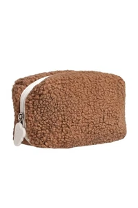 Summer Fridays Mini Cloud Pouch Bag Iced Coffee Brown New - Picture 1 of 5