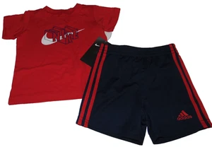 ~Neu mit Etikett Jungen Nike & Adidas Outfit! Größe 18 Monate super süß FS:)~ - Bild 1 von 2