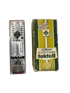 Metronom—Wittner Super Mini Taktell 884051 Originalverpackt—Vintage - Bild 1 von 6