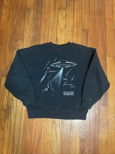 TAYLOR SWIFT THE ERAS TOUR 2023 2024 Black Retro SWEATSHIRT Y2K Youth Medium - Picture 1 of 6