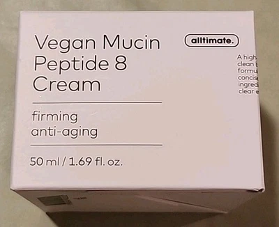 The Face Shop - Vegan Mucin Peptide 8 Cream - Firming Anti-Aging Alltimate - NIB - Image 1 of 4