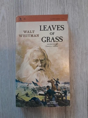1965 Airmont Leaves of Grass Walt Whitman 1st Edition Paperback - Image 1 of 4