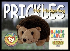 1999 Beanie Babies Series 2 Prickles the Hedghog  #210 - Picture 1 of 2