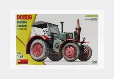 1:24 MINIART Lanz Bulldog D8506 German Tractor With Roof 1949 Kit MA24010 - Immagine 1 di 2