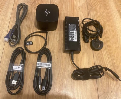 HP Thunderbolt Dock 120W  G2 Docking Station + 135W PSU & Cable + Read Descripti - Image 1 of 4
