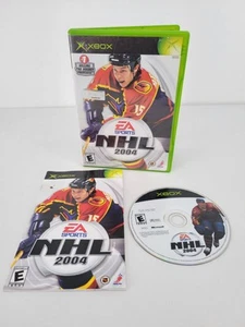 NHL 2004 Microsoft Xbox Game Complete With Manual CIB - Picture 1 of 6
