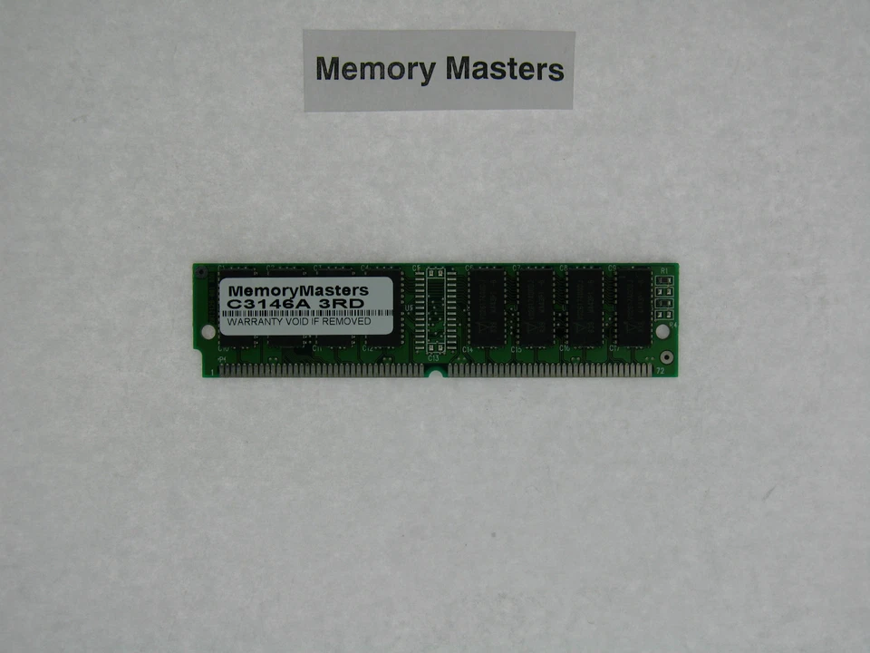 C3146A 160MB 10 X 16MB 72pin non parity memory for HP Laserjet 10pcs - Image 1 of 1