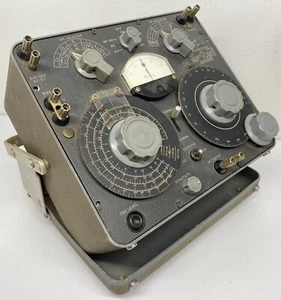 General Radio Co. Type 1650-A Impedance Bridge Serial 1048 w/ Case UNTESTED READ - Picture 1 of 16
