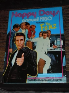 HAPPY DAYS 1980 Annual Featuring the FONZ. Vintage HC Book 1979/80 - Picture 1 of 9