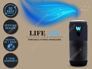 Life Air Portable Anion Air Purifier Viruses, Bacteria, Allergens and Pollutants - Foto 1 di 24