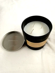18.1 oz - Pecksniff's Tobacco & White Wood 3 Wick Candle - Picture 1 of 6