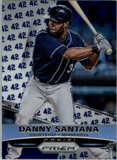 2015 Panini Prizm Prizms Jackie Robinson #52 Danny Santana /42