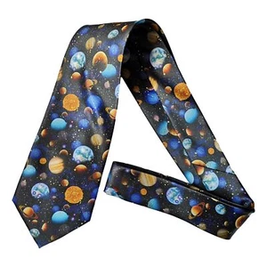 Planeten Lehrer Schüler Polyester Krawatte Ärmel mit Haken - Bild 1 von 1