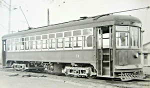 Vintage Tacoma WA Trolley Photo Municipal Railway Streetcar Taylor Way c. 1930's - Picture 1 of 6