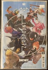 Batman Fortnite # 2 Unlock Wing Glider Code Zero Point (2021) 1st Print Cover A
