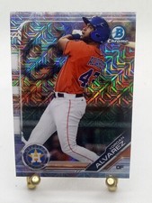2019 Bowman Chrome Prospects #BCP-123 Yordan Alvarez Mojo Refractor Astros F8