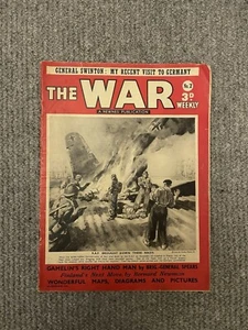 Vintage THE WAR Weekly magazine No:7 8 th December 1939 - Picture 1 of 1