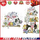 Partial Embroidery Cat Sewing Machine Printed 14CT DIY Cross Stitch Kits Decor