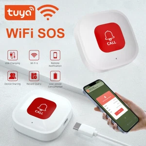 Tuya WiFi Elderly Wireless Panic Button Smart SOS Call Button Emergency Alarm US - Picture 1 of 12