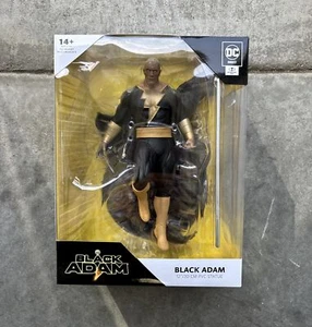 Mcfarlane Toys DC Direct DC Movie Statues Black ADAM PVC 12” - Picture 1 of 4