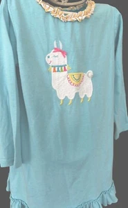BN Bailey Boys Sz 5 Llama Nightgown Free S/H Of - Picture 1 of 3