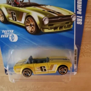 Hot Wheels 1969 Triumph TR6 (yellow) Faster Than Ever Series - Road Racing - Picture 1 of 4