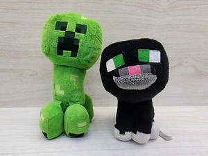 Minecraft Menge 2 Creeper, Jinx, schwarze Katze, 8 Zoll Plüschtier Stofftier - Bild 1 von 13