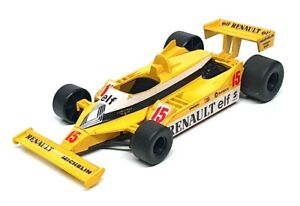 Polistil 1/23 Scale Diecast SN54 - F1 Renault RE30 #15 - Yellow