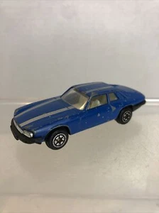 Vintage Blue Jaguar XJS 1:64 Diecast Car 1980's Unbranded - Picture 1 of 13