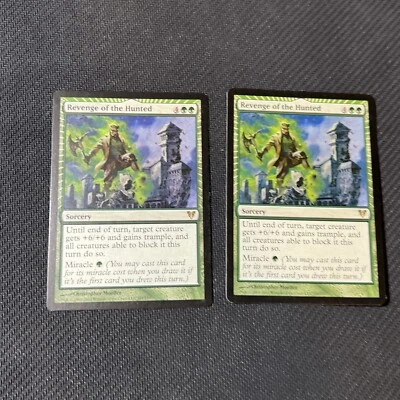 Revenge of the Hunted Magic The Gathering Mtg Rare Avacyn Restored Card 2 - Image 1 of 4