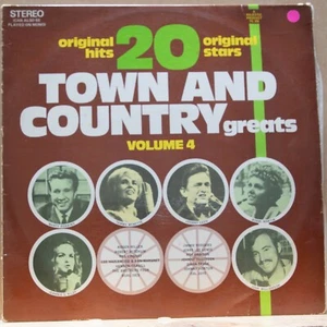 20 TOWN AND COUNTRY GREATS VOL 4 - VARIOUS - Vinyl LP - Majestic - 1988 - G 2063 - Picture 1 of 5