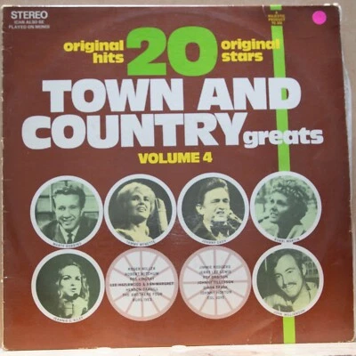 20 TOWN AND COUNTRY GREATS VOL 4 - VARIOUS - Vinyl LP - Majestic - 1988 - G 2063 - Image 1 of 4