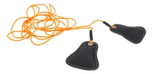 Schnur für Hochsprung mit Sandbeuteln - Elastisch - Hochsprungschnur - Orange - Bild 1 von 1