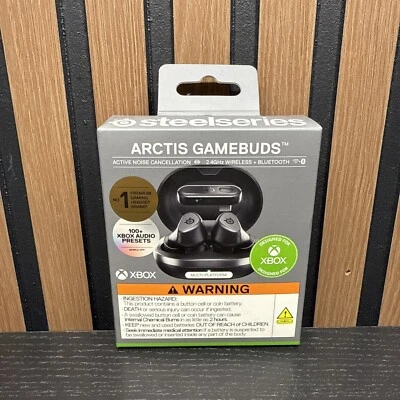 SteelSeries-Arctis GameBuds True Wireless Noise Cancelling Gaming Earbuds (0104) - Image 1 of 4