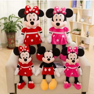 30-70cm Aoger Disney Couples Mickey Mouse Minnie Kawaii Plush Toys Children Gift - Picture 1 of 10