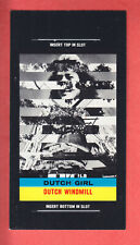 1965  TOPPS  PUSH PULL  #15  DUTCH GIRL / DUTCH WINDMILL  NM