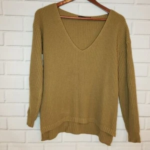 Boohoo MAGLIONE OVERSIZE SCOLLO A V taglia M/L - Foto 1 di 7
