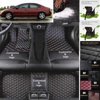 For Acura CSX Car Floor Mats Luxury Waterproof Liners Carpets Cargo Custom - Image 1 of 4