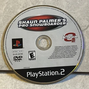 Sean Palmer’s Pro Snowboarder PS2 (Sony Play Station 2) "Solo disco de juego suelto" - Imagen 1 de 1