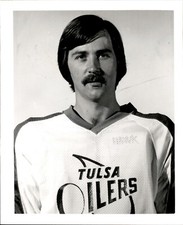 PF5 Original Photo JIM WILEY 1975-80 TULSA OILERS CHL HOCKEY ALL-STAR CENTER