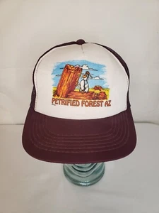 Petrified Forest National Park Vintage Hat Snap AZ Navajo Apache Arizona  Trail - Picture 1 of 6