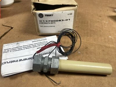 NEW Trane 41901063 (TA-301T) Outside Air Temperature Sensor X13790083-01 - Image 1 of 4