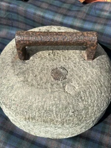A Stunning Single Perthshire ‘Hooped Handled’ Scots outdoor Curling Stone c 1850 - Picture 1 of 2