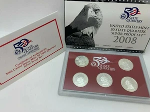 2008 U.S Mint 50 States 90% Silver Proof Set - Picture 1 of 5