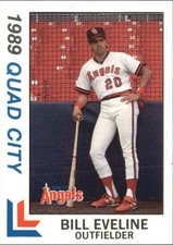 1989 Quad City Angels Best #26 Bill Eveline