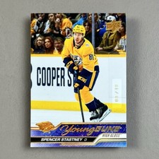 2023-24 Upper Deck #238 SPENCER STASTNEY Young Guns High Gloss #/10 Predators RC