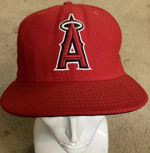 Anaheim Angels New Era 59Fifty Fitted Official Hat MLB Cap Size 7 1/8 USA USED - Bild 1 von 10