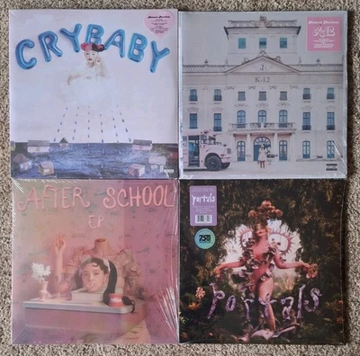4 Melanie Martinez Records - Cry Baby, K-12, After School, Portals - NEW Vinyl - Image 1 of 2