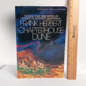 CHAPTERHOUSE DUNE 1985 Berkley Trade paperback Edition Frank Herbert Vtg - Picture 1 of 16